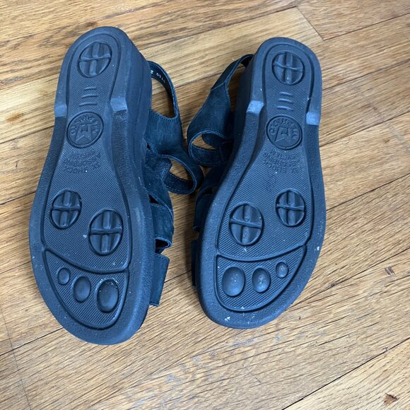 Mephisto Black Sandals Size 8 - Picture 4 of 4